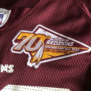 redskins 70th anniversary jersey